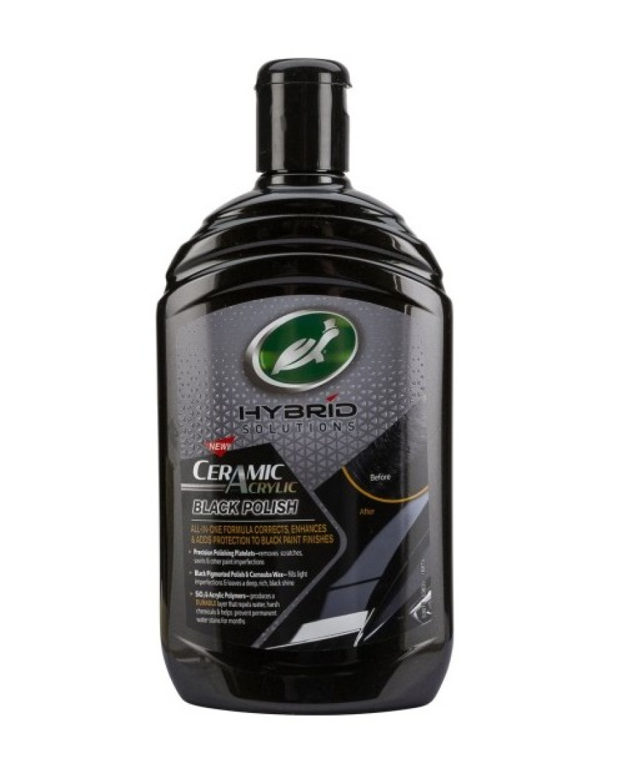 Turtle Wax HS Ceramic Black Polish 500ml